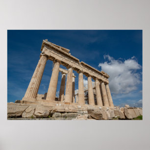 Póster Monumentos   El Partenón, Grecia