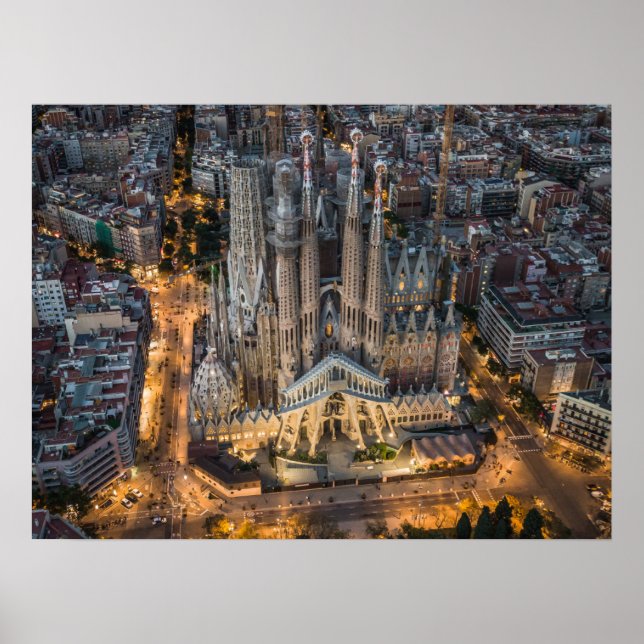 Póster Monumentos | La Sagrada Familia (Frente)