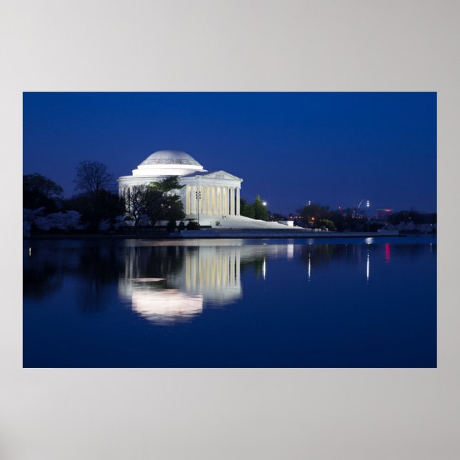 Póster Monumentos | Monumento a Jefferson (Frente)