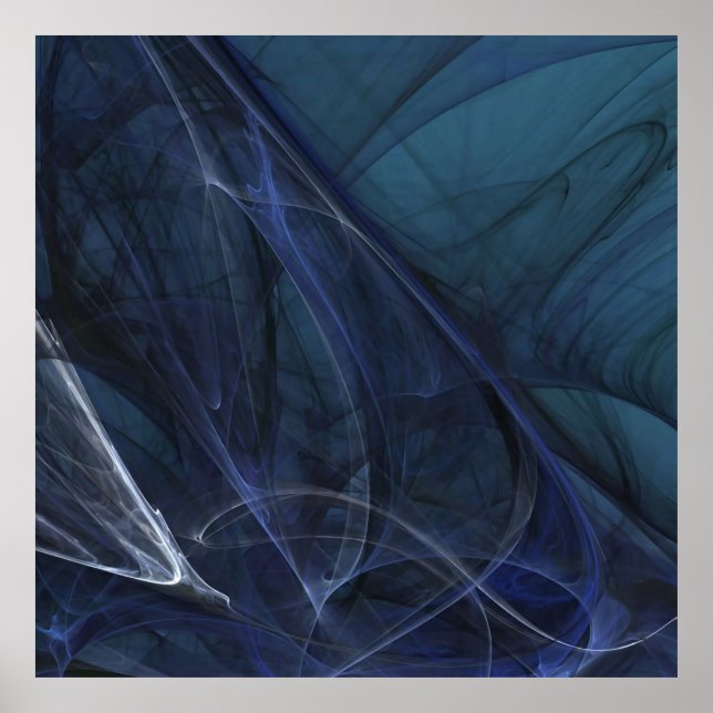 Póster Monzón azul (Frente)