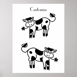 Póster Moo Cow Thunder_Cove