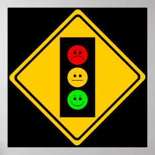 Póster Moody Stoplight Atrás