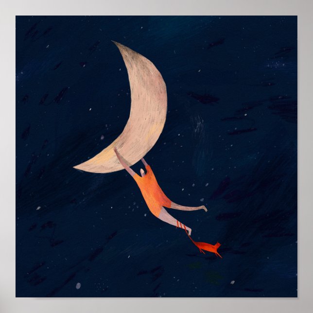 Póster Moon (Frente)