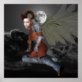 Póster Moon Demon