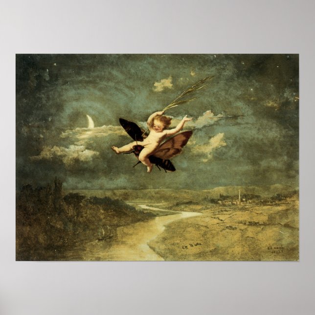 Póster "Moon Fairies II" de Naish - Imprimir (Frente)