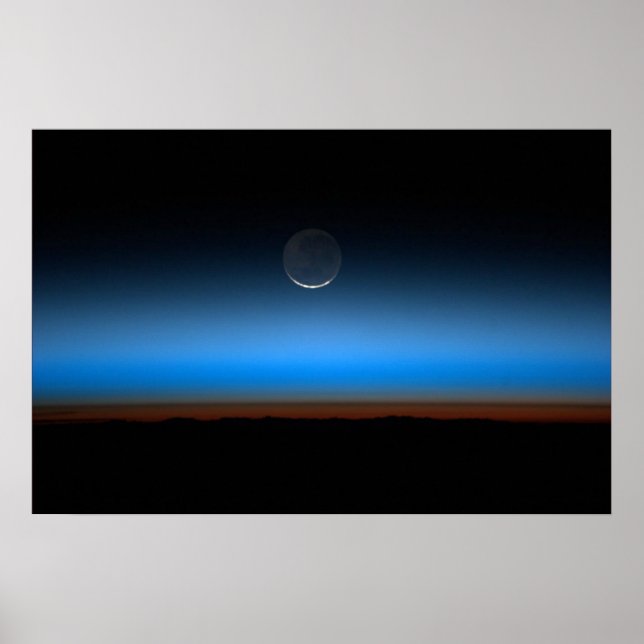 Póster Moon from Space Poster (Frente)