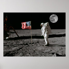 Póster Moon Landing or is it?