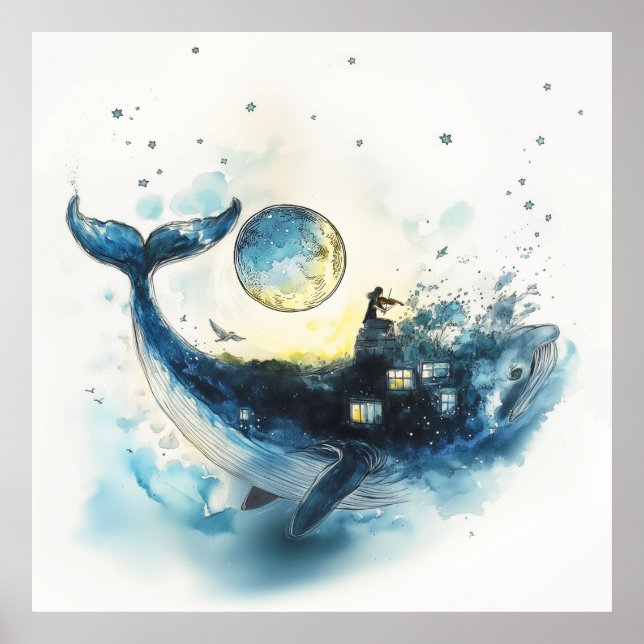 Póster Moon Lullaby (Frente)