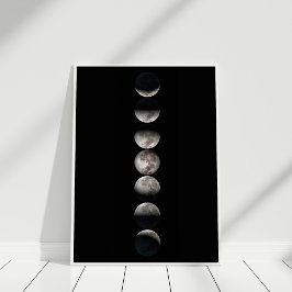 Póster Moon Phases Poster