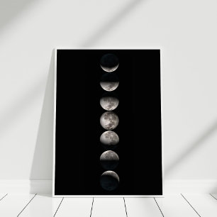 Póster Moon Phases Poster