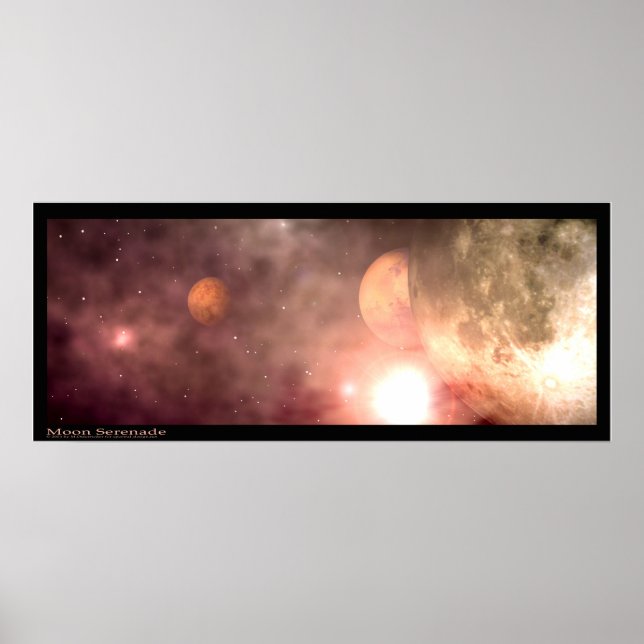 Póster Moon Serenade (Frente)