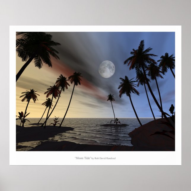 Póster Moon Tide (Frente)