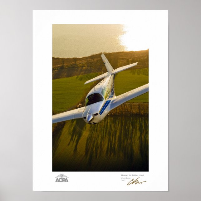 Póster Mooney en la galería Golden Light 2 (Frente)