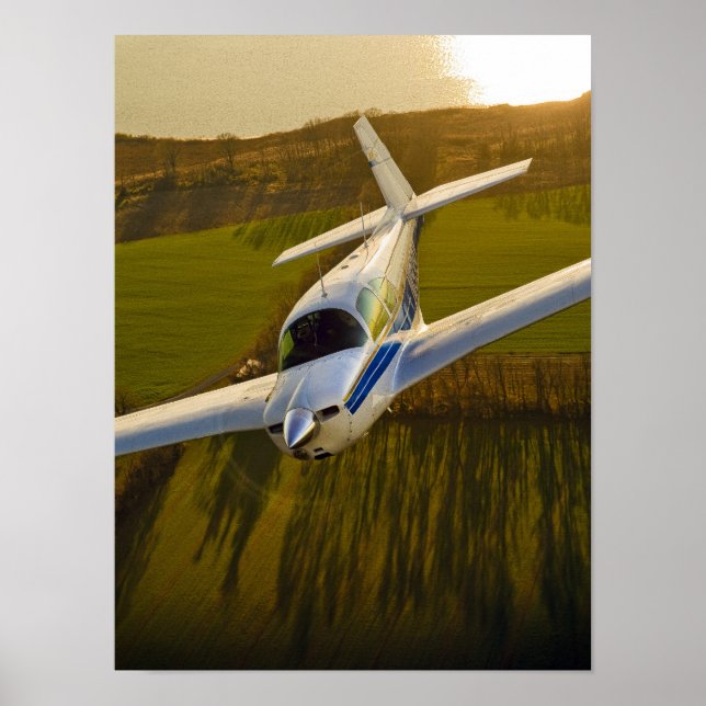 Póster Mooney en luz dorada (Frente)