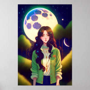 Póster Moonlight Anime