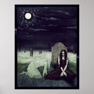 Póster Moonlight Apparition Poster