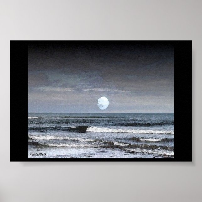 Póster Moonlight Sea (Frente)