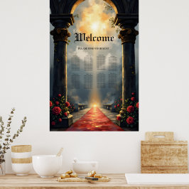 Póster Moonlit Aisle of Eternal Vows –Gothic Wedding Gate