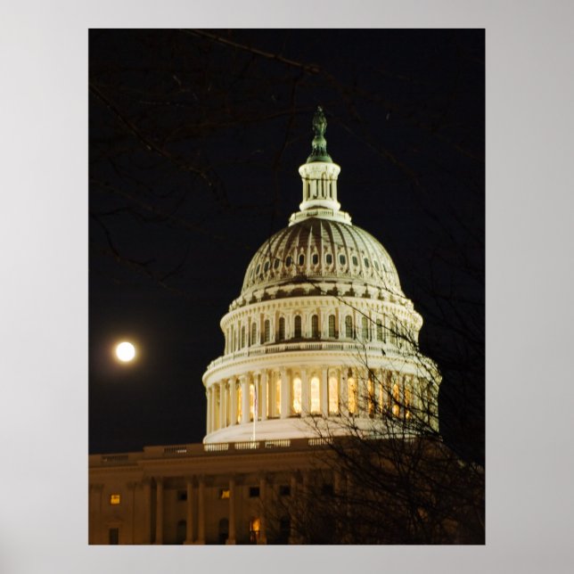 Póster Moonlit Capital Dome (Frente)