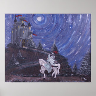 PÓSTER MOONLIT KNIGHT POSTER