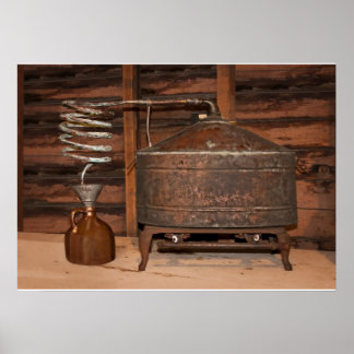 Póster Moonshine Still