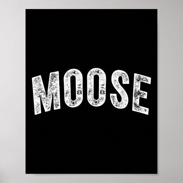 Póster Moose (Frente)