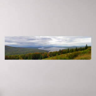 Póster Mooselookmeguntic Lake Panorama, Maine