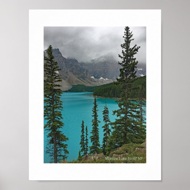Póster Moraine Lake, Banff NP Canada Poster (Frente)