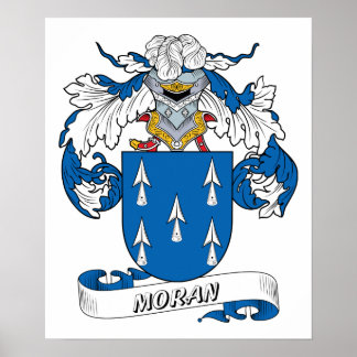 Póster Moran Family Crest