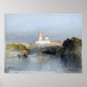 Póster Moran - Hacienda, Río Lerma San Juan México