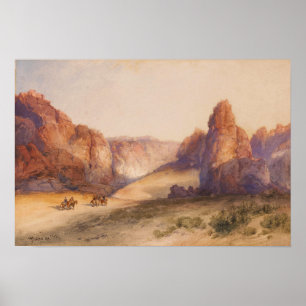 Póster Moran - La Roca De Acoma Nuevo México 1902