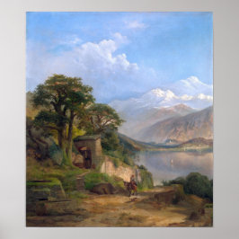 Póster Moran - Lago Como