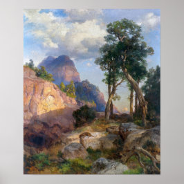 Póster Moran - León De Montaña En El Gran Cañón