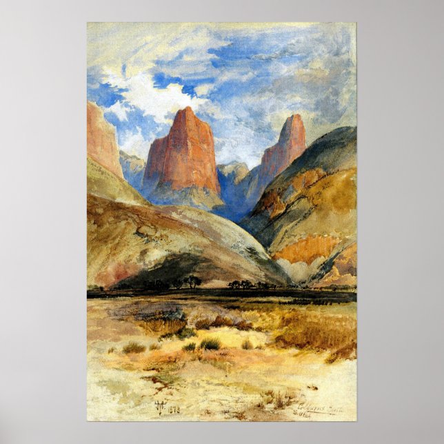 Póster Moran - Sur de Utah (Frente)