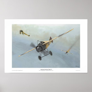 Póster Morane-Saulnier Tipo N