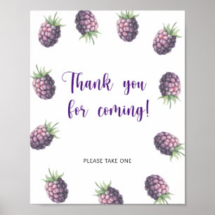 Póster Moras - Gracias por venir