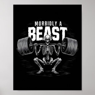 Póster Morbidamente, Un Meme Gracioso Y Sarcástico