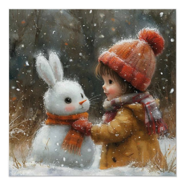 Póster Mordiscos Helados: Un Poco de Conillo Caprichoso (Anverso)