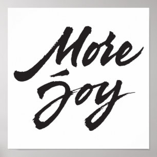 Póster More Joy