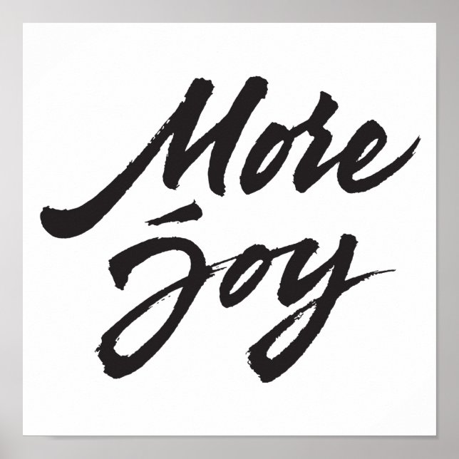 Póster More Joy (Frente)