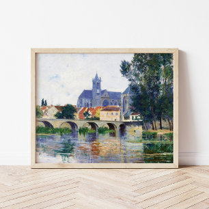 Póster Moret-Sur-Loing   William Lamb Picknell