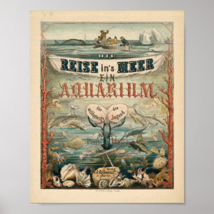 Póster Morir Reise en el acuario Ein   Carl Reinhardt