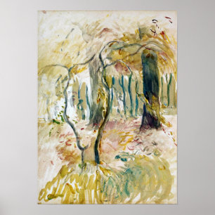 Póster Morisot - Bajo la madera 1894