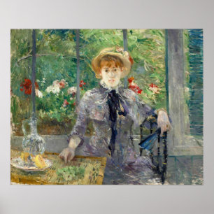 Póster Morisot - Después del almuerzo 1881