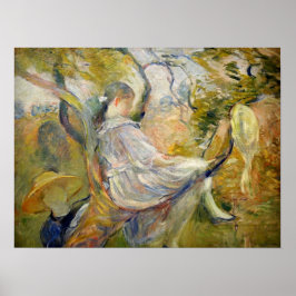 Póster Morisot - En el manzano