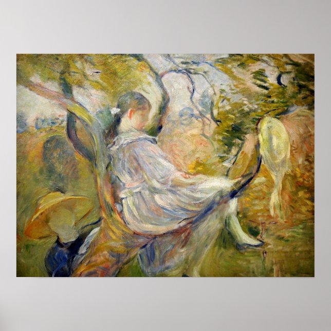 Póster Morisot - En el manzano (Frente)