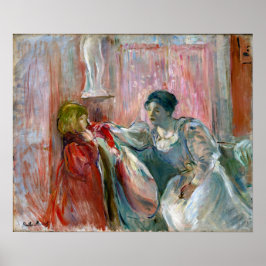 Póster Morisot - Joven Mujer Y Niño