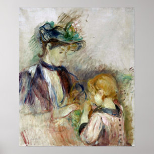 Póster Morisot - Joven Mujer Y Niño 1894