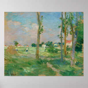 Póster Morisot - Paisaje De La Creuse 1882