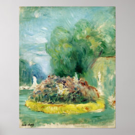 Póster Morisot - Parque de Fontainebleau 1893